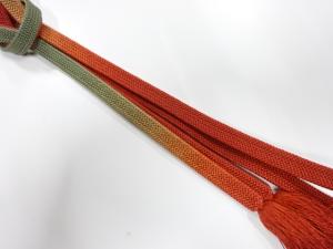 正絹　手組帯締め